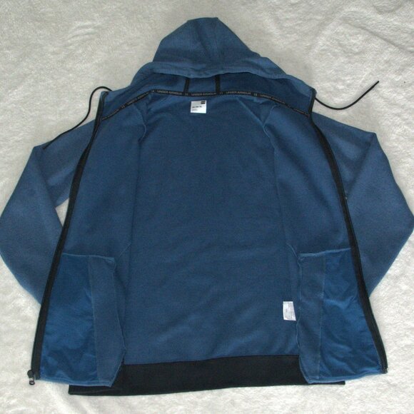 Under Armour Men's sz XL Unstoppable double knit full zip Jacket - Picture 3 of 7